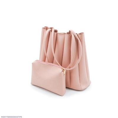 Women's PU Leather Plain Shoulder Bag